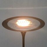 Vintage German floor lamp in Hollywood Regency style made of brass by Doria Leuchten, 1970s.