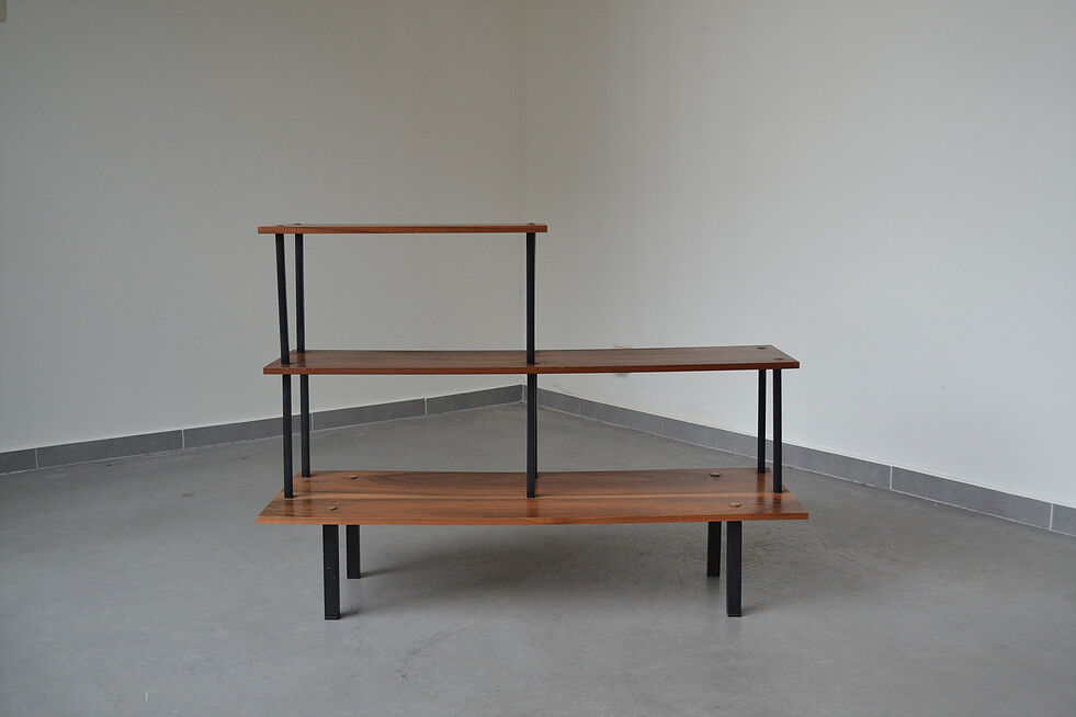 1950s wooden shelves