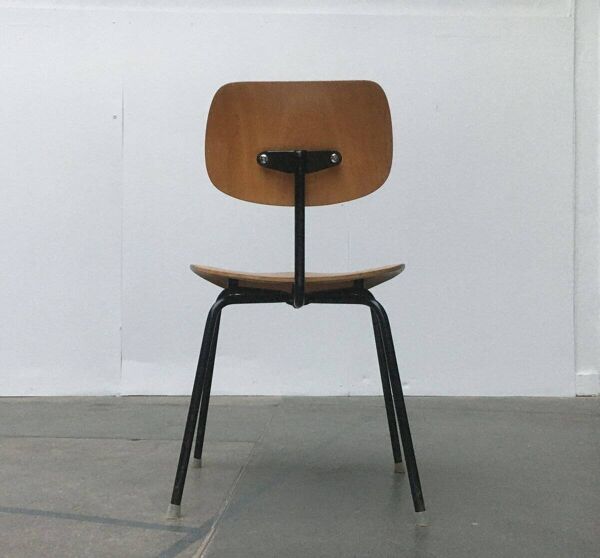 Chaise SE 68 allemande du début Mid-Century par Egon Eiermann pour Wilde+Spieth