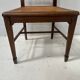 Art Deco bedroom chair in marquetry wood, 20th century.