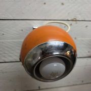 Paire d'appliques vintage eyeball des années 70