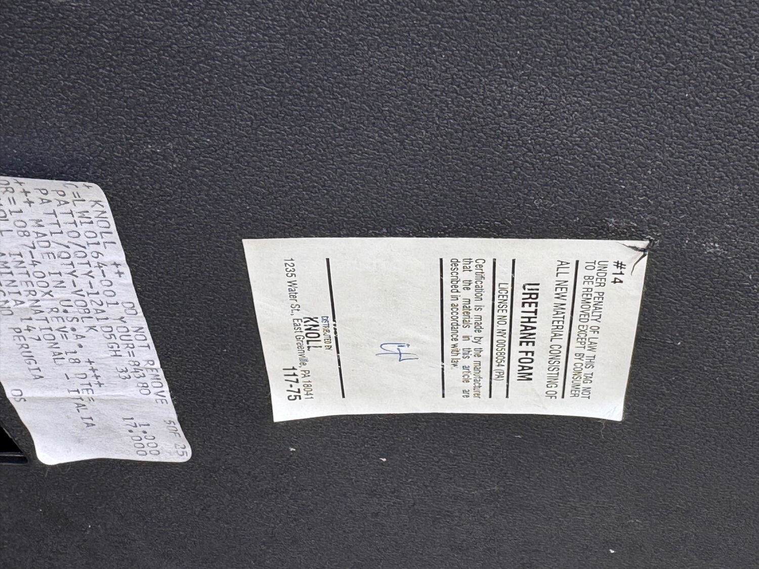 Charles Pollock Armchair - Knoll