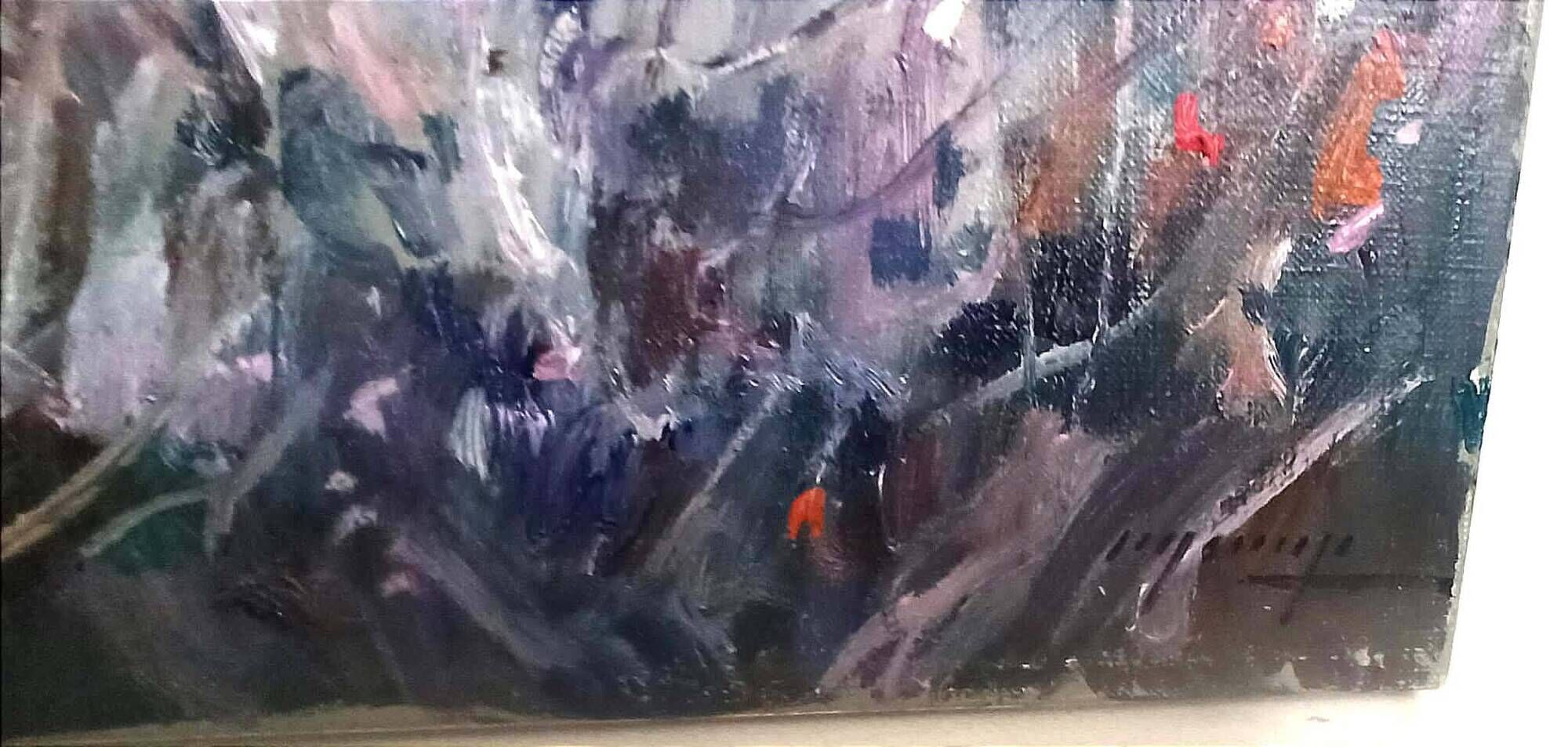 Coastal marine landscape Oil on canvas by Jaume Mariné I Albamonte