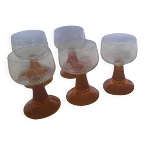 Lot de verres à pied