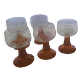 Lot de verres à pied  Rhoemer