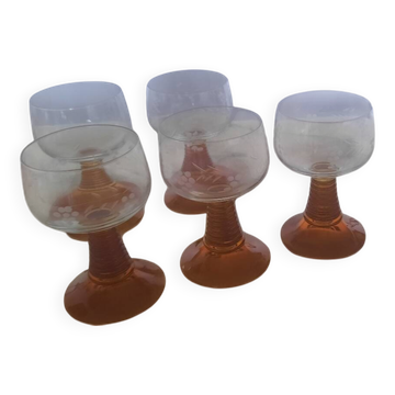 Rhoemer Stemmed Glass Set
