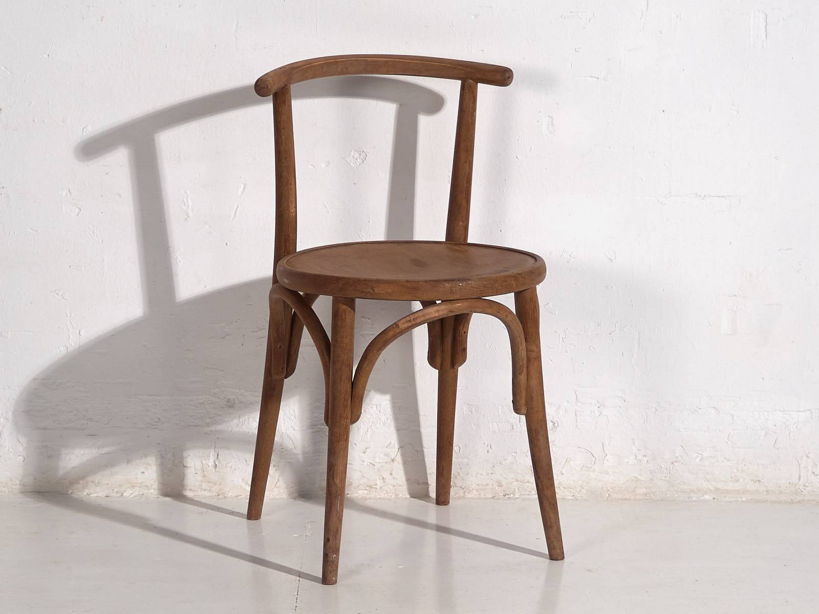Set of antique Thonet chairs (circa 1920). Set of 4 pieces #3