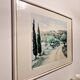 Lithographie "Chemin de l'oliveraie" par Victor Zarou