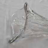 Petit vase cristal en forme de tulipe