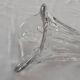 Small tulip-shaped crystal vase