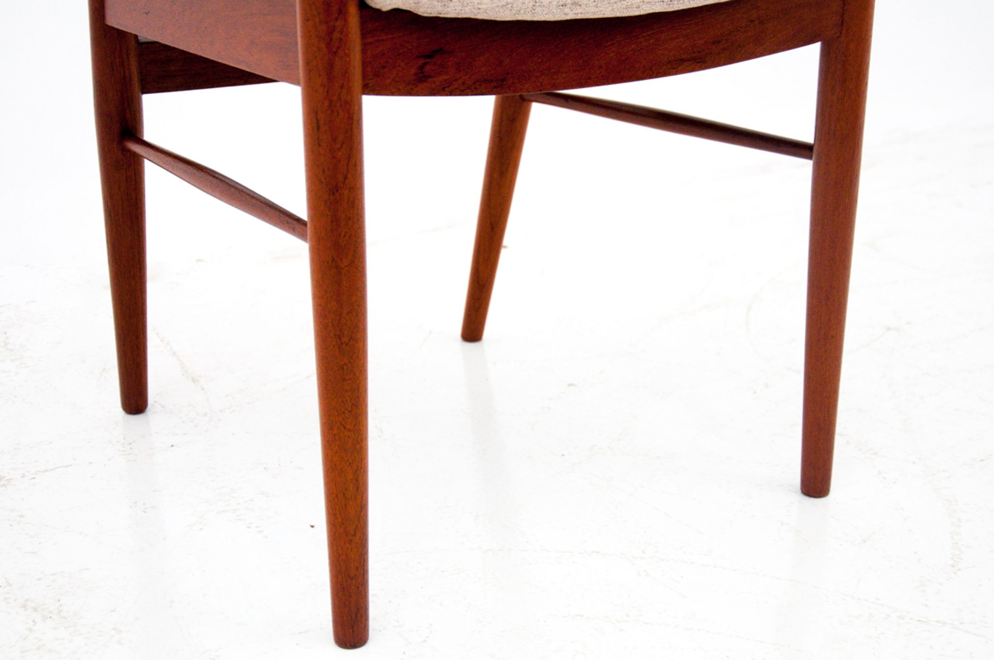 Two teak chairs, danish design, 1960s