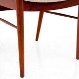 Deux chaises en teck, design danois, années 1960