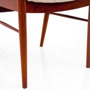 Two teak chairs, danish design, 1960s