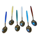 David Andersen 6 silver tea spoons 925