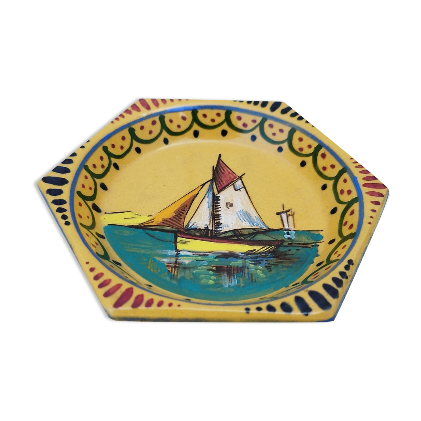 Ceramic earthenware cup Emile Tessier