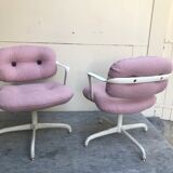 Pair of conference chairs by Bruce Hanna and Andrew Morrison for International Knoll