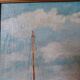 Marine oil painting