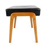 Teak stool and Skaï 60s