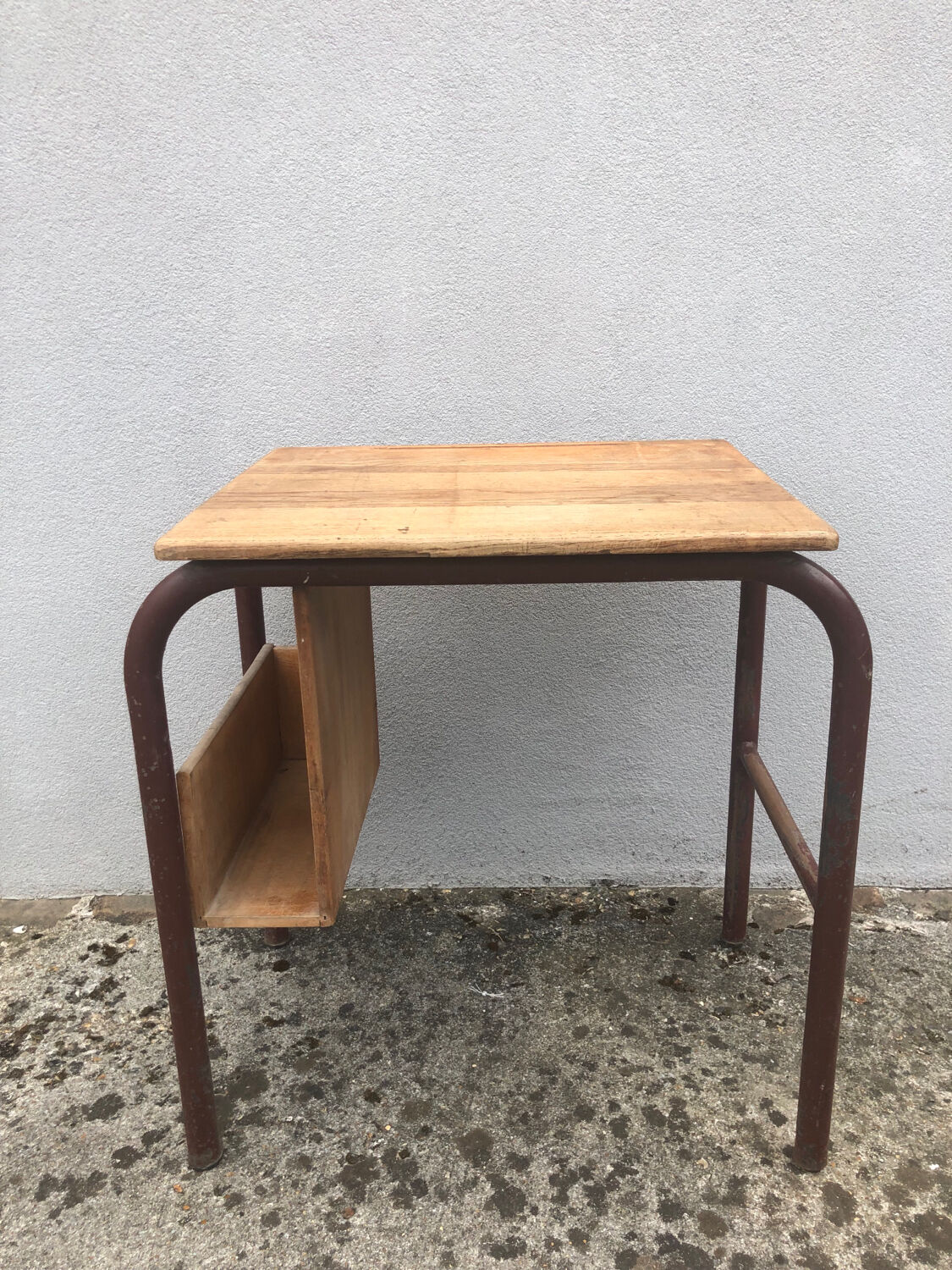 Vintage school desk