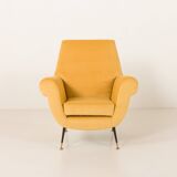 Gigi Radice mid century lounge chair for Minotti, Italy 1950s