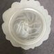 Frosted glass flame lampshade