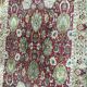 Large carpet old Agra French Janus point made Lily hand 250 X 350 CM