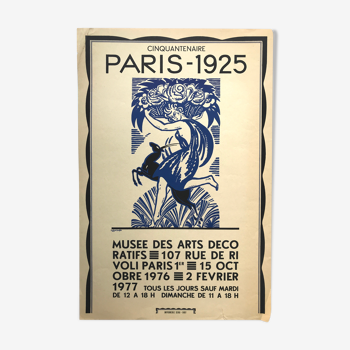 Poster after Robert BONFILS, Paris 1925, Musée des arts décoratifs, 1976