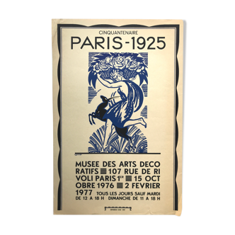Poster after Robert BONFILS, Paris 1925, Musée des arts décoratifs, 1976