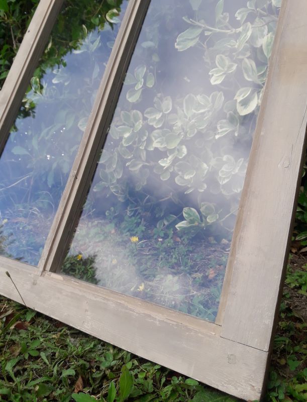 Glazed frame 70x83cm for partition