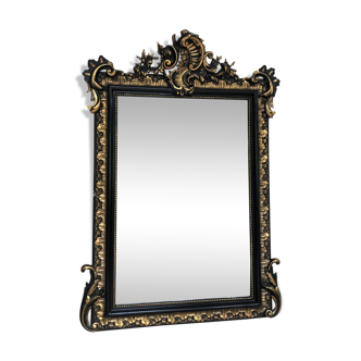 Miroir ancien Napoléon III 117cm/82,5cm