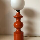 Lamp orange 70's vintage