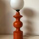 Lamp orange 70's vintage