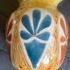Porcelain case by Jean-Claude Malarmey for Vallauris, France.