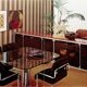 Guido Faleschini Astro Marble and Leather Sideboard for i4 Mariani 1979
