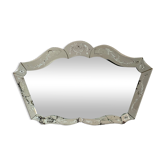 Miroir vénitien ancien 65x102cm