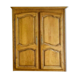 Façade de placard de style Louis XV en chene massif XX siècle