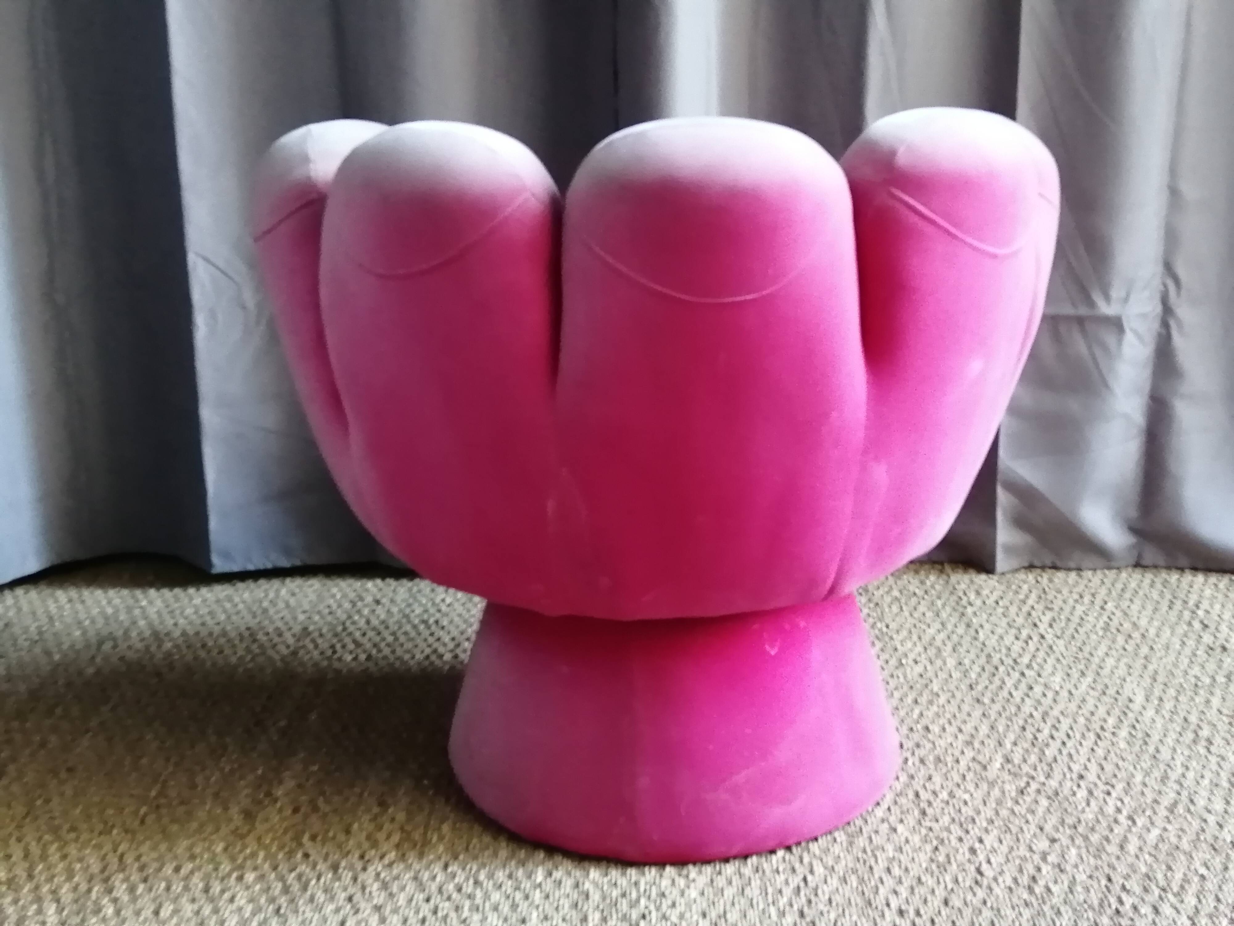 Vintage "hand" chair 70