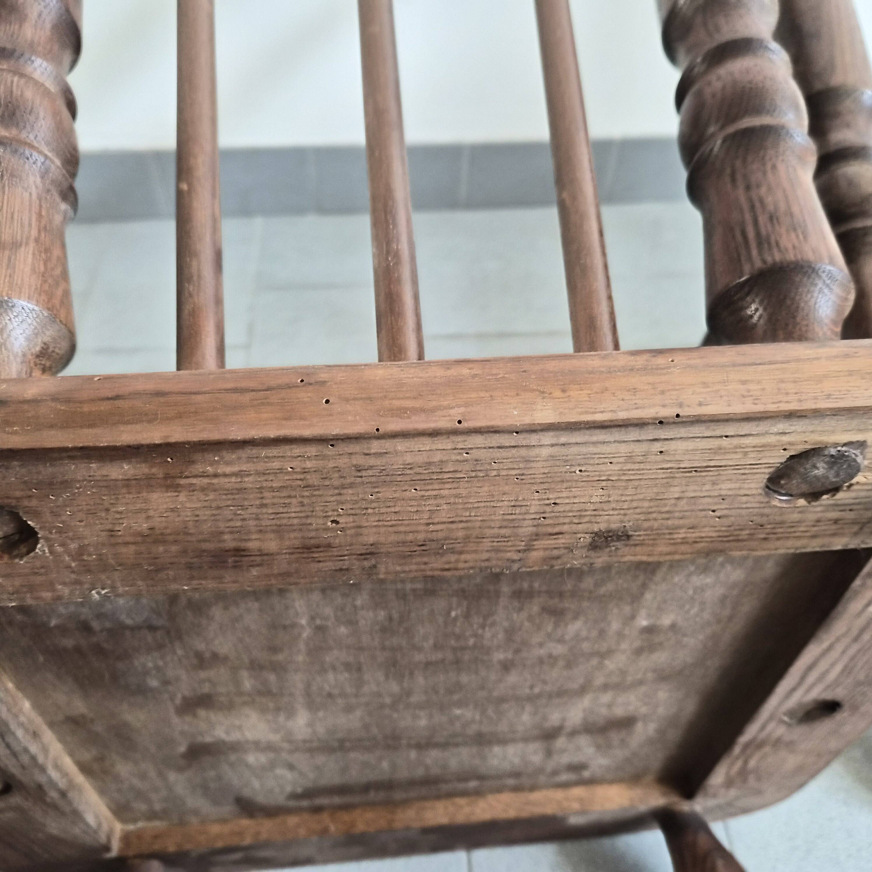 Pair of vintage brutalist armchairs from the 1970s.