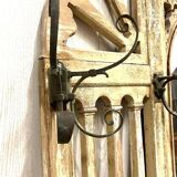 Patinated locker room