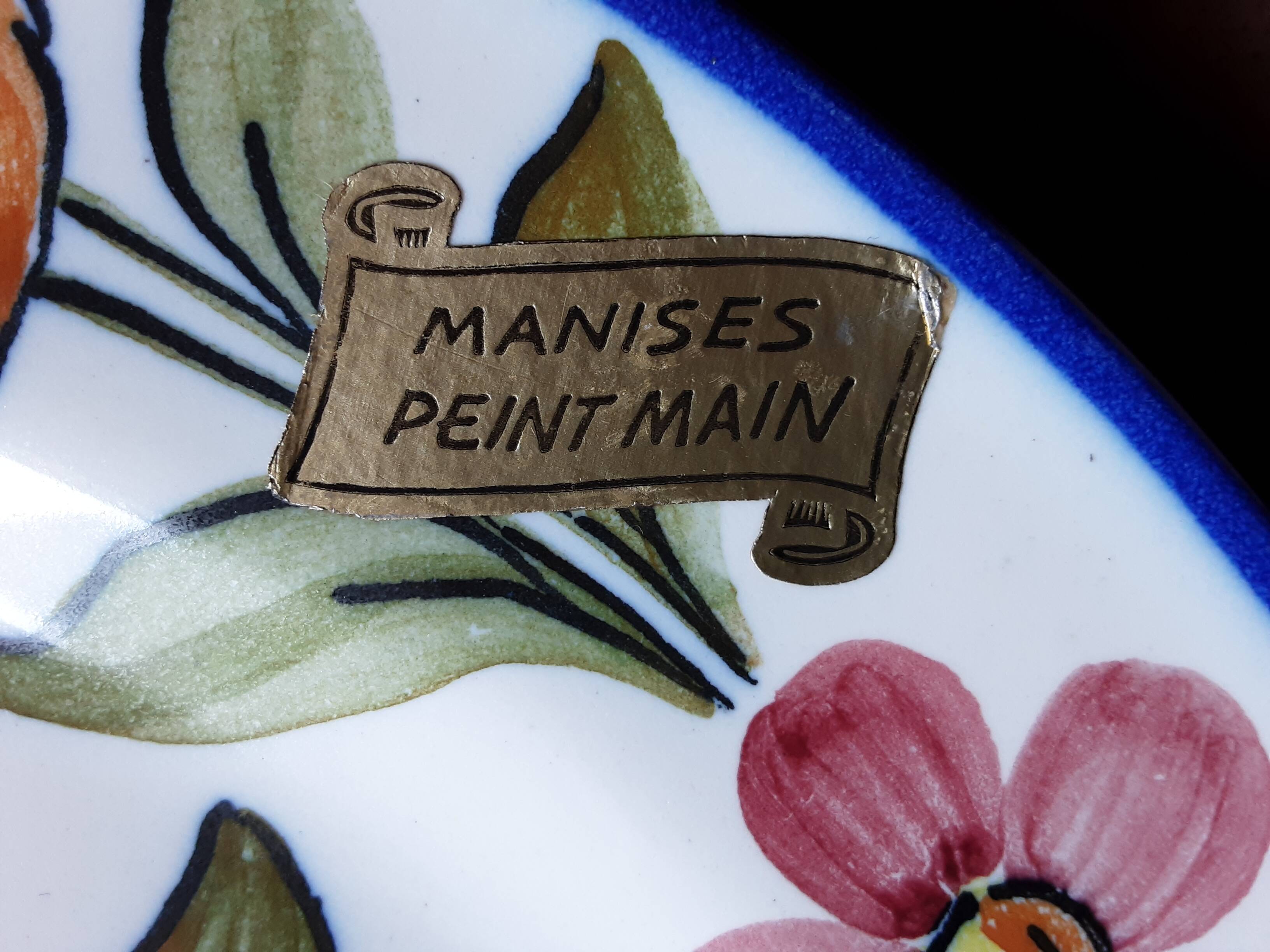 Original decorative plate