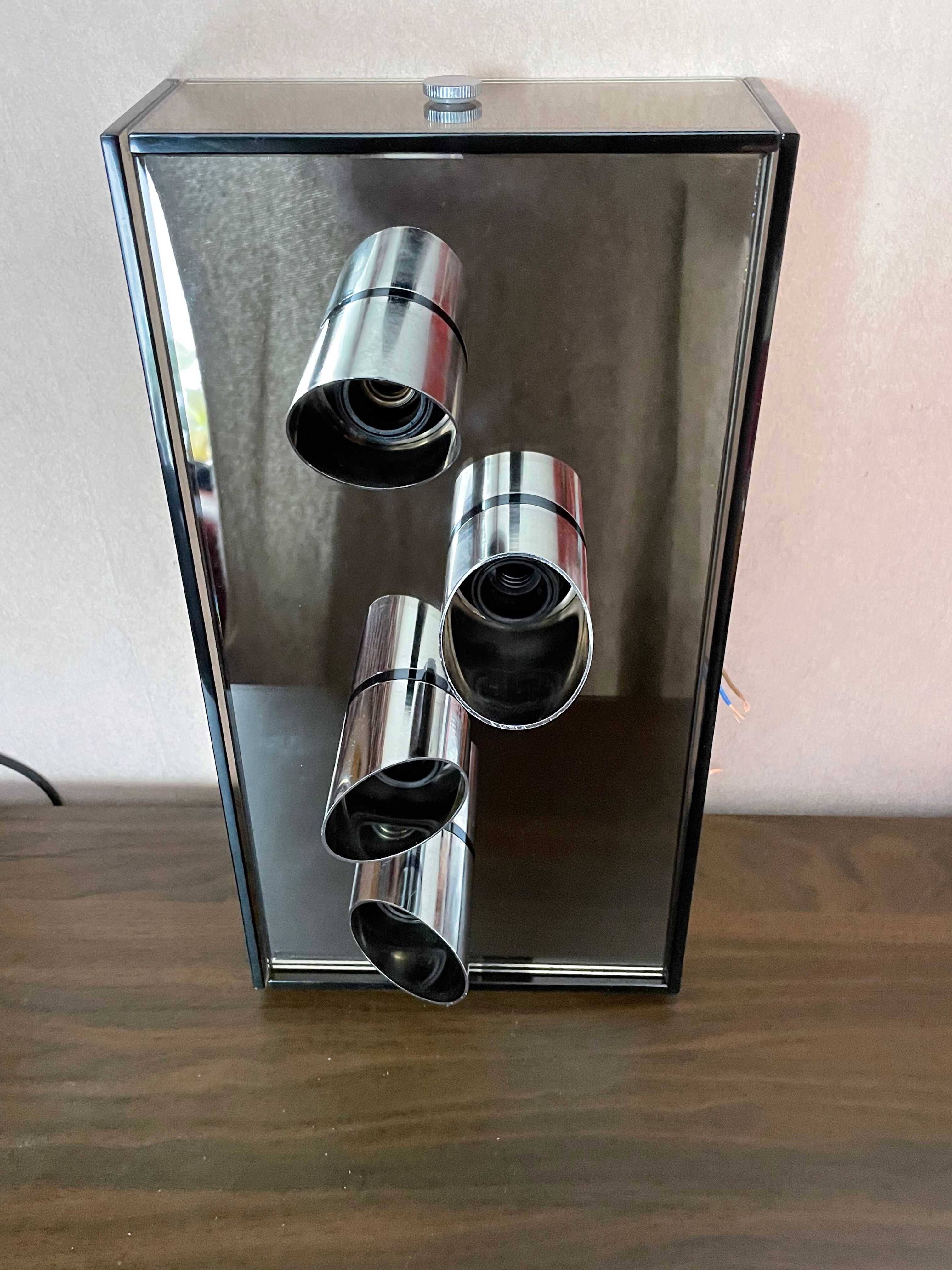 Scandinavian design wall lamp space age design 70