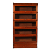 Globe Wernicke Library in oak, 5 pieces.