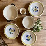 Set of 5 vintage serving dishes from the Flamingo series by Stavangerflint