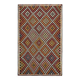 Vintage Turkish Oushak Handmade Wool Cotton Brown Area Rug 180x291