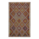 Vintage Turkish Oushak Handmade Wool Cotton Brown Area Rug 180x291
