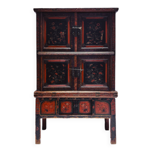 Cabinet chinois vintage - peint