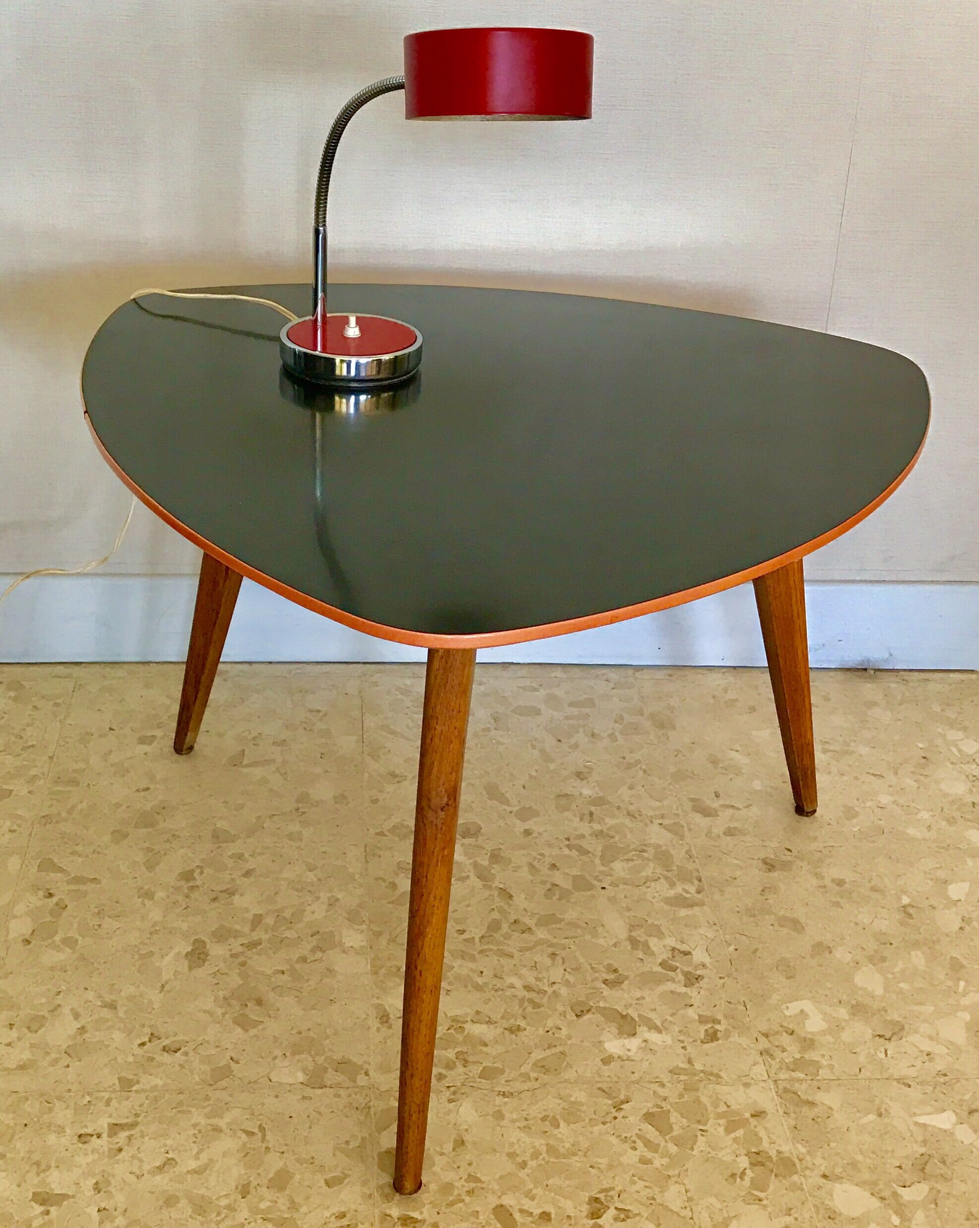 Table basse années 50 formica