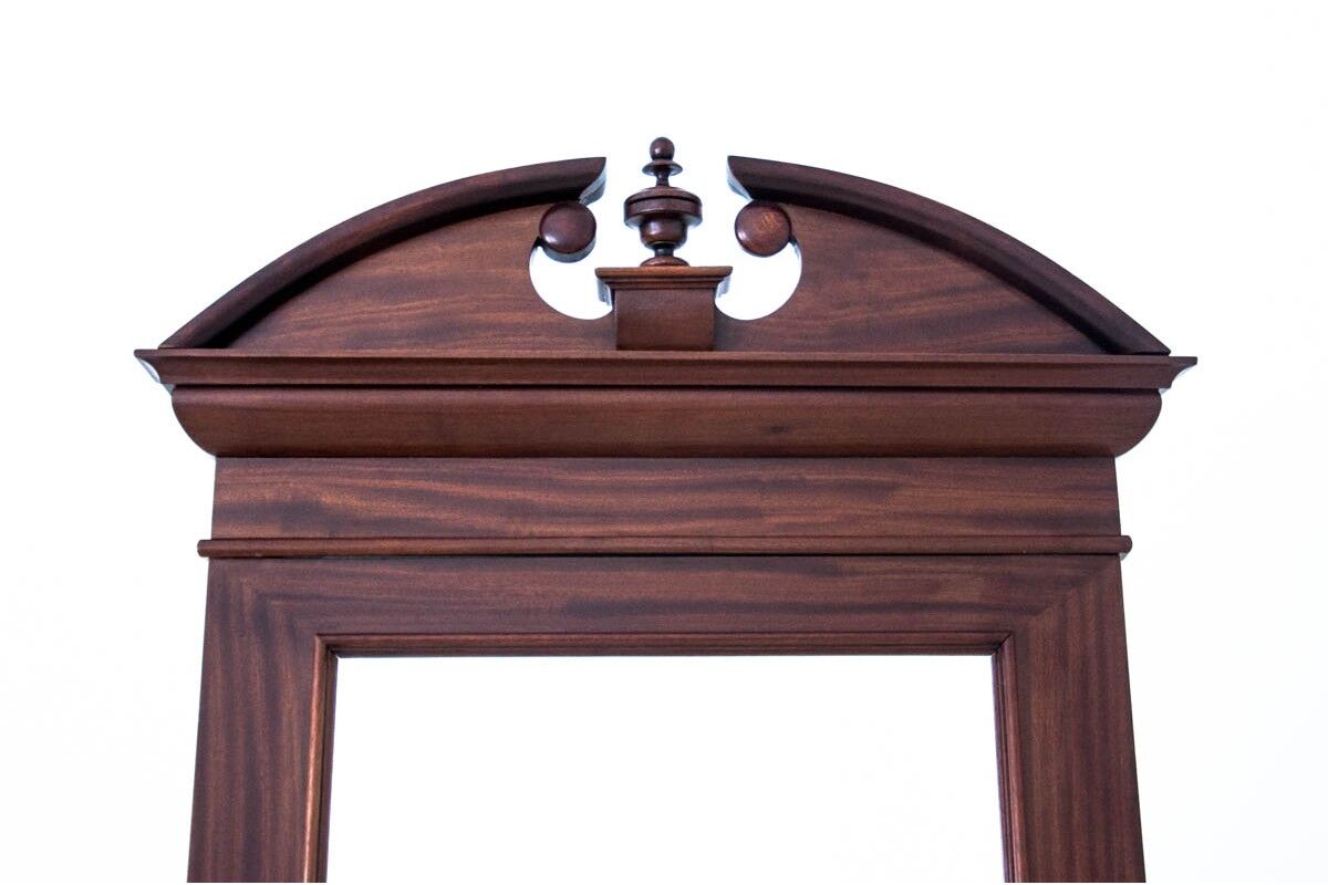 Antique console with mirror, Northern Europe, circa 1900.