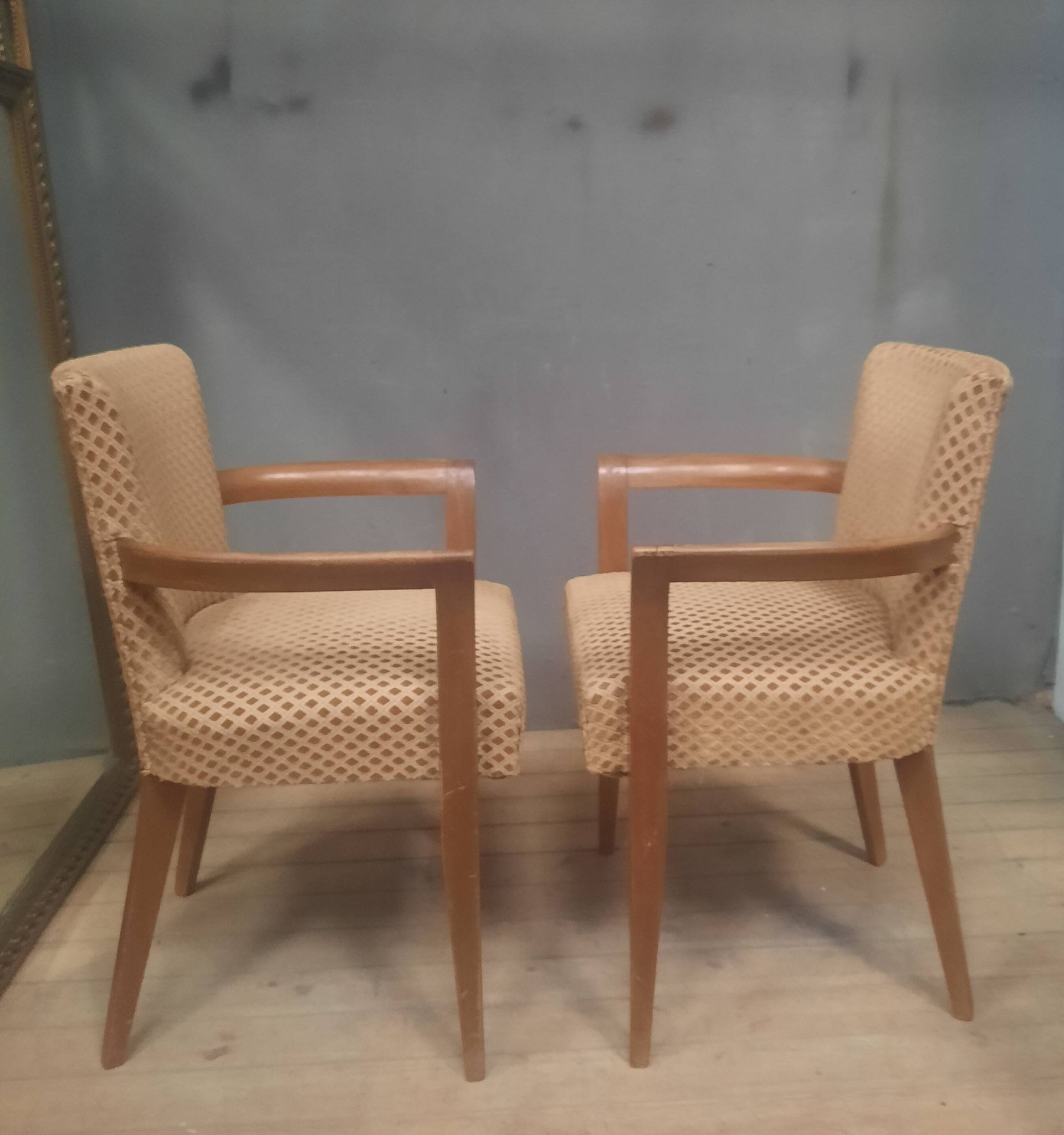 Paire de fauteuil  bridge
