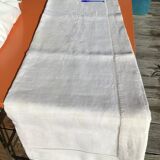 Hand embroidered EL sheet flowers and day scale central sewing